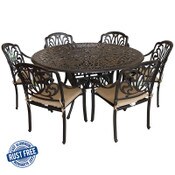 7 Piece Amalfi Round Dining Set